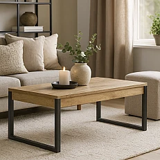 Coffee table LUND - Wotan oak