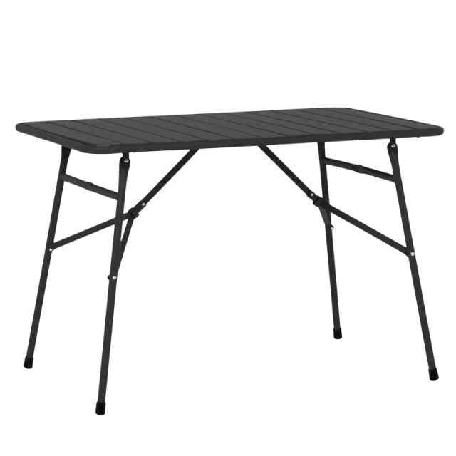 Folding catering table KANO - black