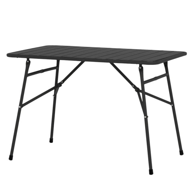 Folding catering table KANO - black