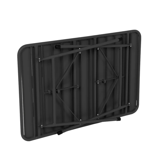 Folding catering table KANO - black