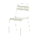 Metal garden chair ABA - light gray