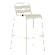 Catering bar stool SHAKI - light gray