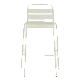 Catering bar stool SHAKI - light gray