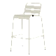 Catering bar stool SHAKI - light gray