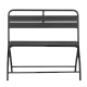 Folding catering bench SAPELE - black