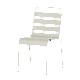 Metal garden chair MURI - light gray