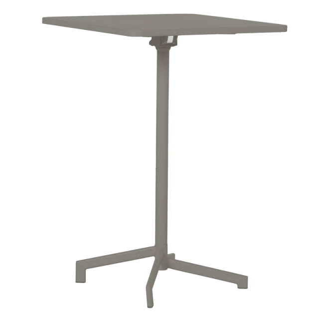 Folding catering bar table LAFIA D70 - cappuccino