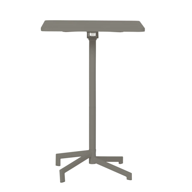 Folding catering bar table LAFIA D70 - cappuccino
