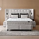Υπνοδωμάτιο με ταπετσαρία και στρώμα JULIE 160 x 200 - Pearl SY