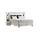 Υπνοδωμάτιο με ταπετσαρία και στρώμα JULIE 160 x 200 - Pearl SY