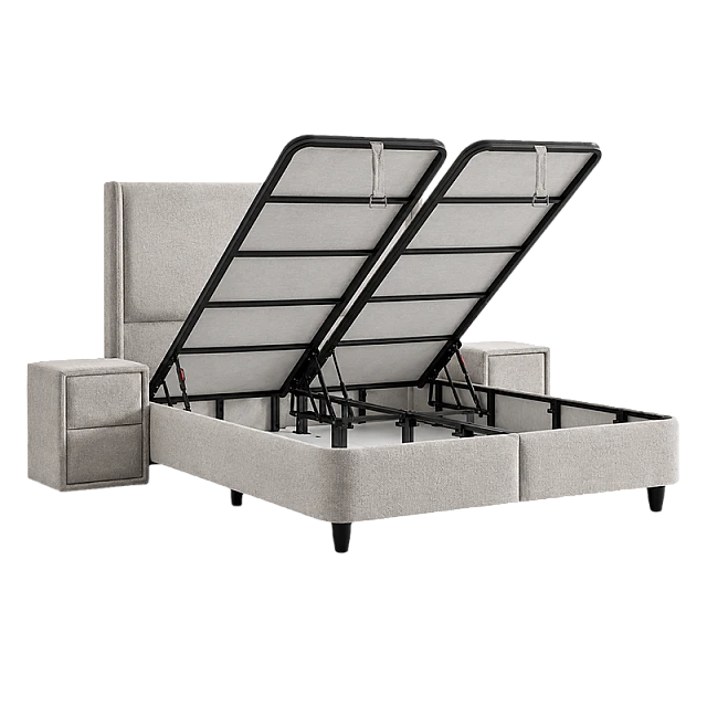 Υπνοδωμάτιο με ταπετσαρία και στρώμα DIANA 160 x 200 - pearl SY