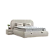 Υπνοδωμάτιο με ταπετσαρία και στρώμα FABER 160 x 200 - latte 06
