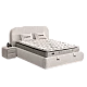 Υπνοδωμάτιο με ταπετσαρία και στρώμα FABER 160 x 200 - pearl SY