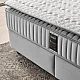 Υπνοδωμάτιο με ταπετσαρία και στρώμα WAVE 160 x 200 - ανοιχτό γκρι 25