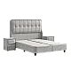 Upholstered bedroom with mattress PICASSO 160 x 200 - beige 626