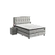 Upholstered bedroom with mattress PICASSO 160 x 200 - beige 626