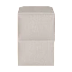Bedroom bedside table PUZZLE right - cream 01