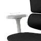Ergonomic chair ERGOHUMAN ELITE 2 - gray frame - black