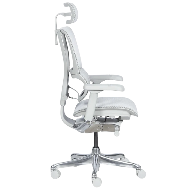 Ергономичен стол ERGOHUMAN IOO ELITE 2 - сива рамка - сив