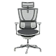 Ergonomic chair ERGOHUMAN IOO ULTRA - gray frame - gray
