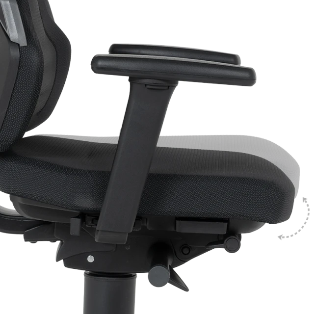 Industrial ergonomic chair BIMOS NEXXIT 3 - 9031 - black