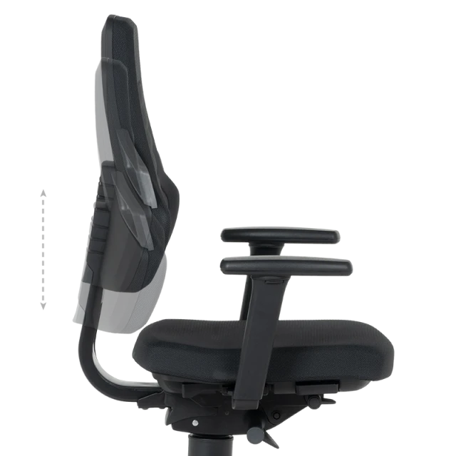 Industrial ergonomic chair BIMOS NEXXIT 3 - 9031 - black