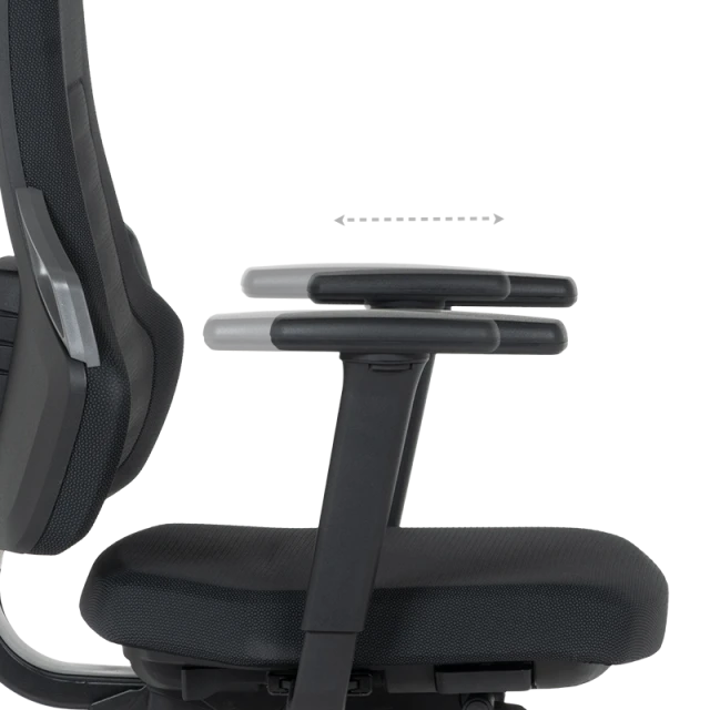 Industrial ergonomic chair BIMOS NEXXIT 3 - 9031 - black
