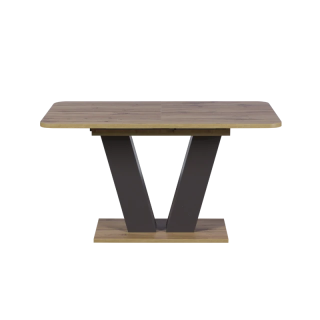 Extendable dining table ALARA - oak W