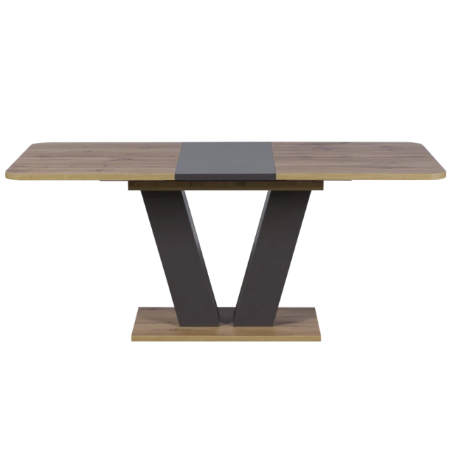 Extendable dining table ALARA - oak W
