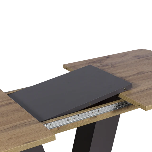 Extendable dining table ALARA - oak W