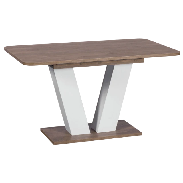 Extendable dining table ALARA - oak K