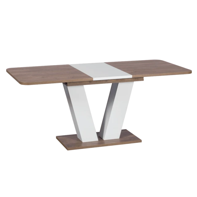 Extendable dining table ALARA - oak K