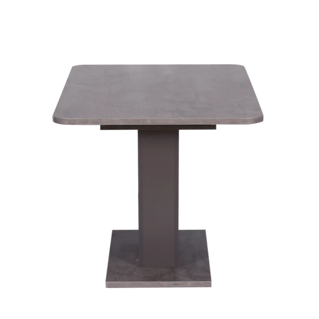 Extendable dining table ALARA - dark gray