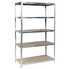 Μεταλλική βάση Carmen CR-1012 E - 180x120x60 cm, έως 250 kg ανά ράφι - ψευδάργυρος