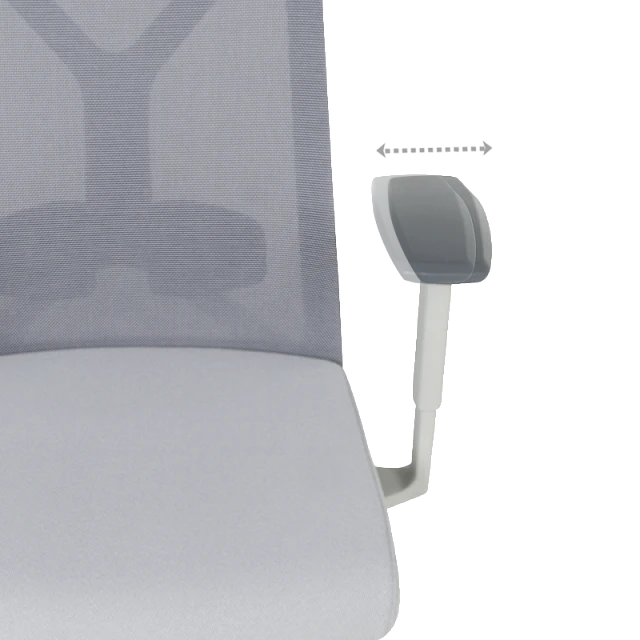 Ergonomic chair SARON - gray