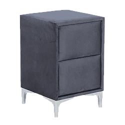 Bedroom bedside table BELLA - graphite 29