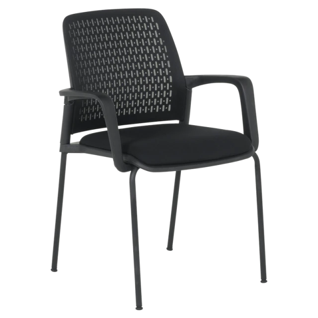 Visitor chair Carmen 1138 - black