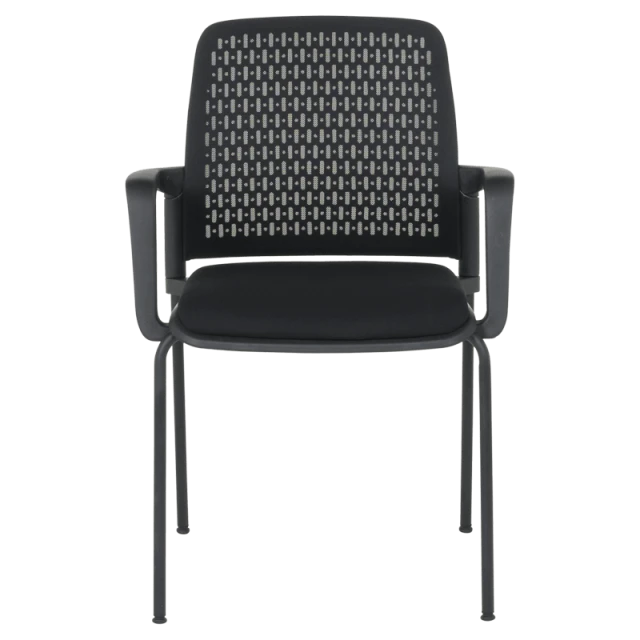 Visitor chair Carmen 1138 - black