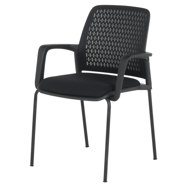 Visitor chair Carmen 1138 - black