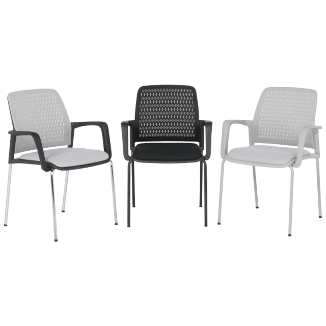 Visitor chair Carmen 1138 - black