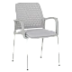 Visitor chair Carmen 1138 G - light gray