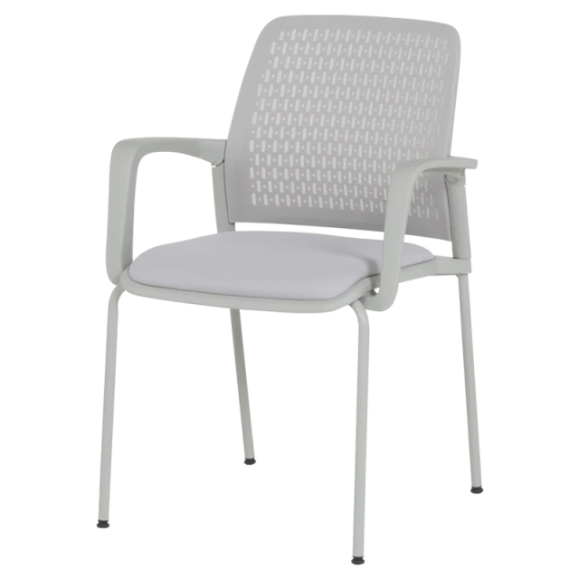 Visitor chair Carmen 1138 G - light gray