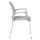 Visitor chair Carmen 1138 G - light gray