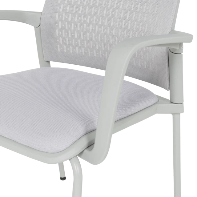 Visitor chair Carmen 1138 G - light gray