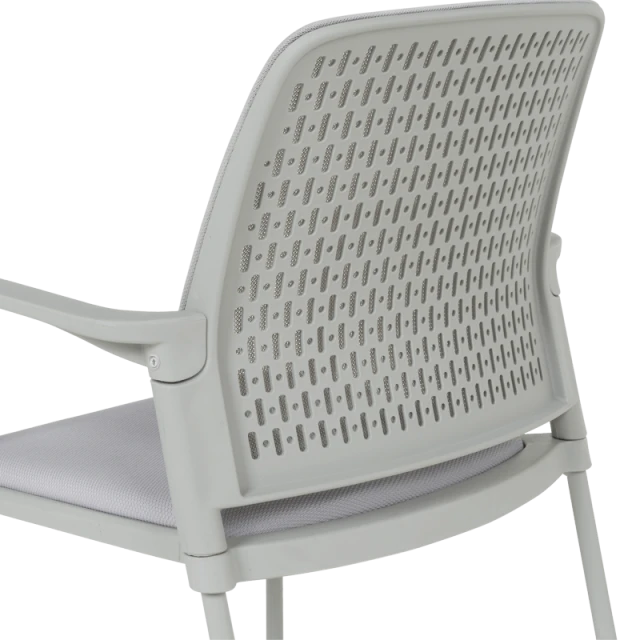 Visitor chair Carmen 1138 G - light gray