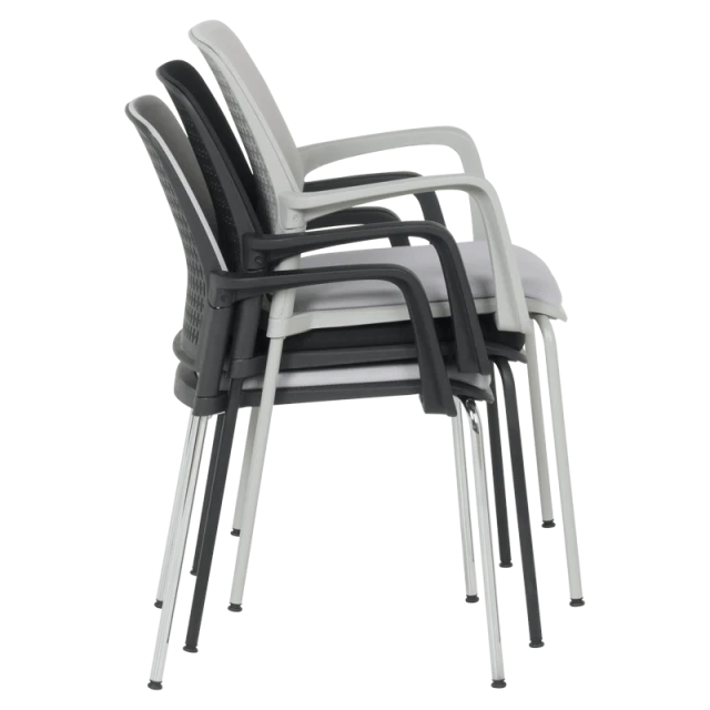 Visitor chair Carmen 1138 G - light gray