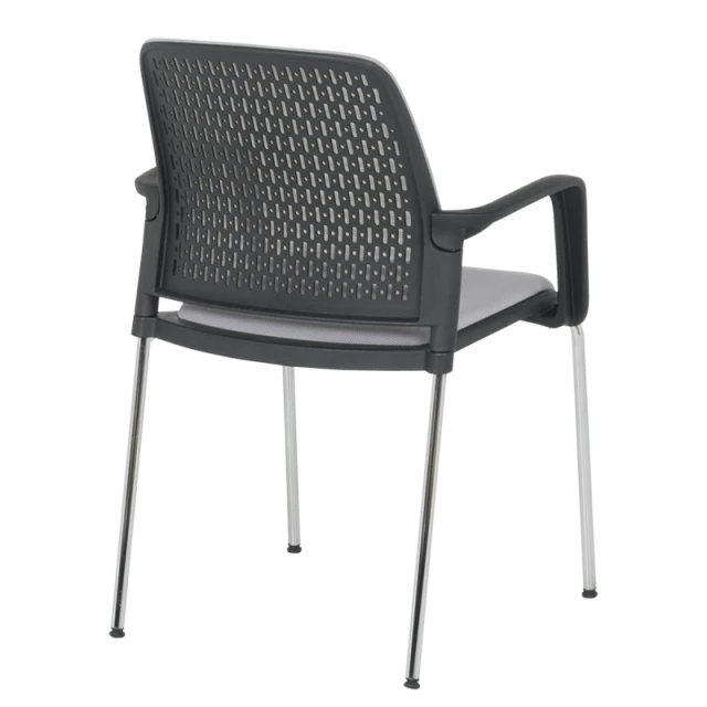 Visitor chair Carmen 1138 CH - light gray