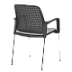 Visitor chair Carmen 1138 CH - light gray