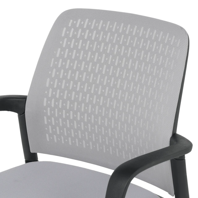Visitor chair Carmen 1138 CH - light gray