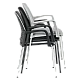 Visitor chair Carmen 1138 CH - light gray